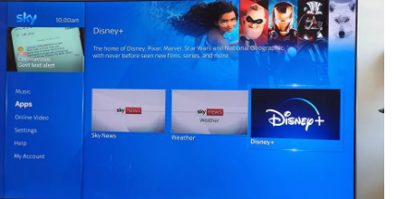 SkyQ客户现在可以将DisneyPlus捆绑到他们的账单中以获得更好的体验